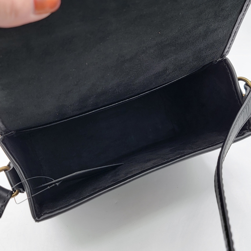 Beara Beara Bernadette Black Leather Handbag NEW #2935 - Picture 13 of 16